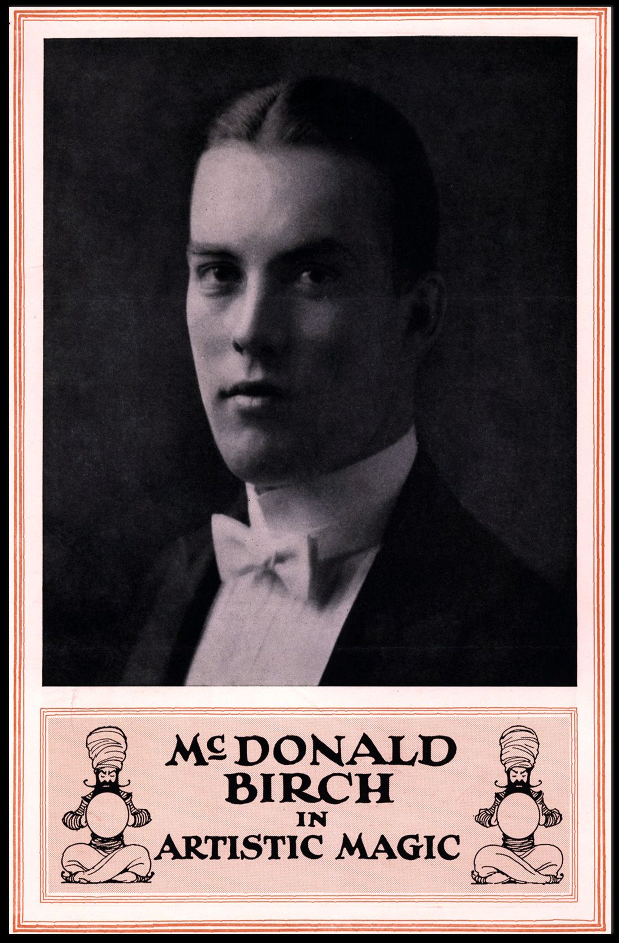 McDonald Birch Magic Show Vintage Artistic Poster