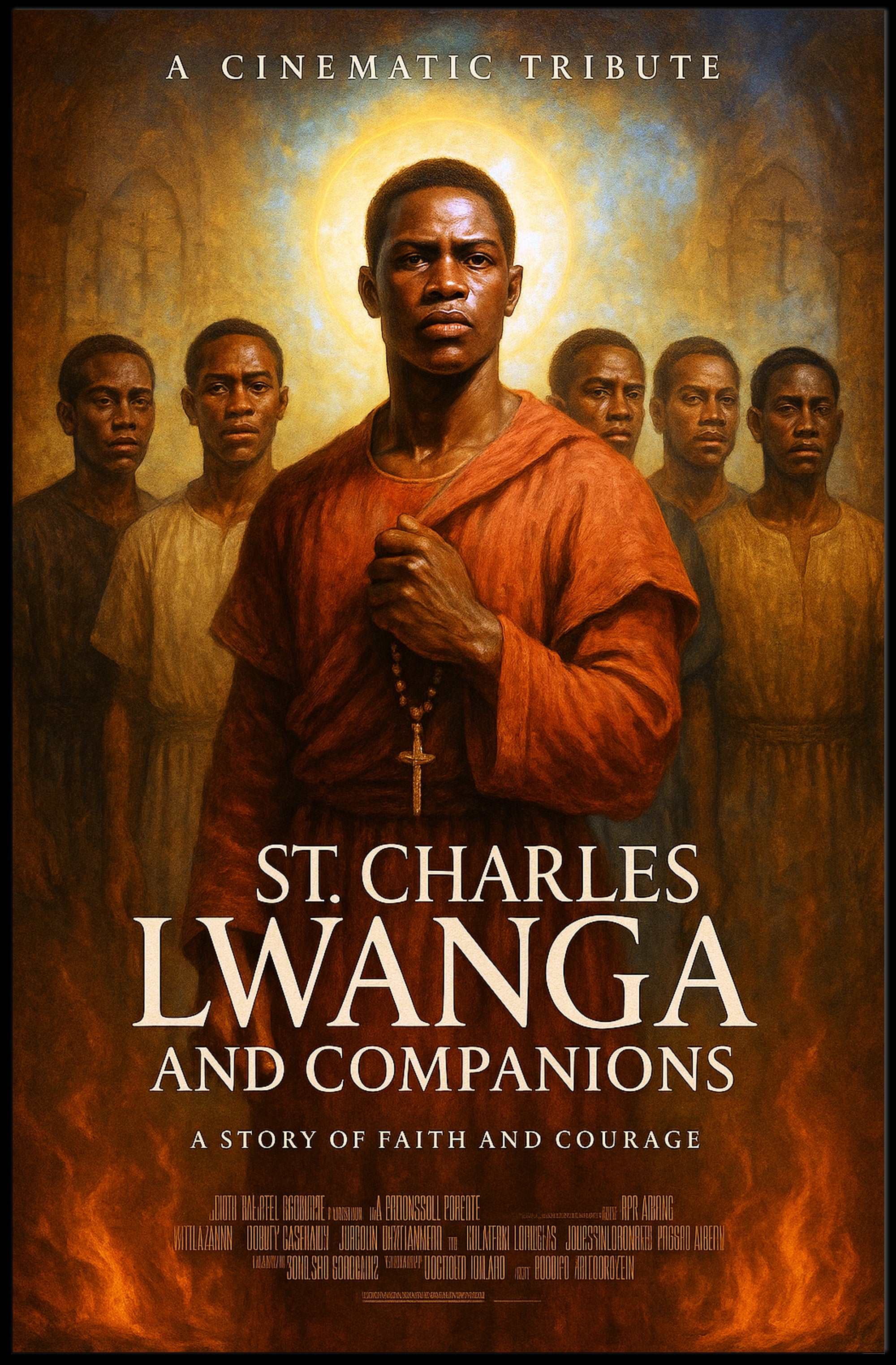 St. Charles Lwanga and Companions Poster PosterGoat