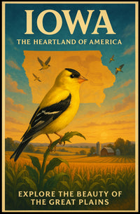 Explore The Beauty Of Iowa Poster
