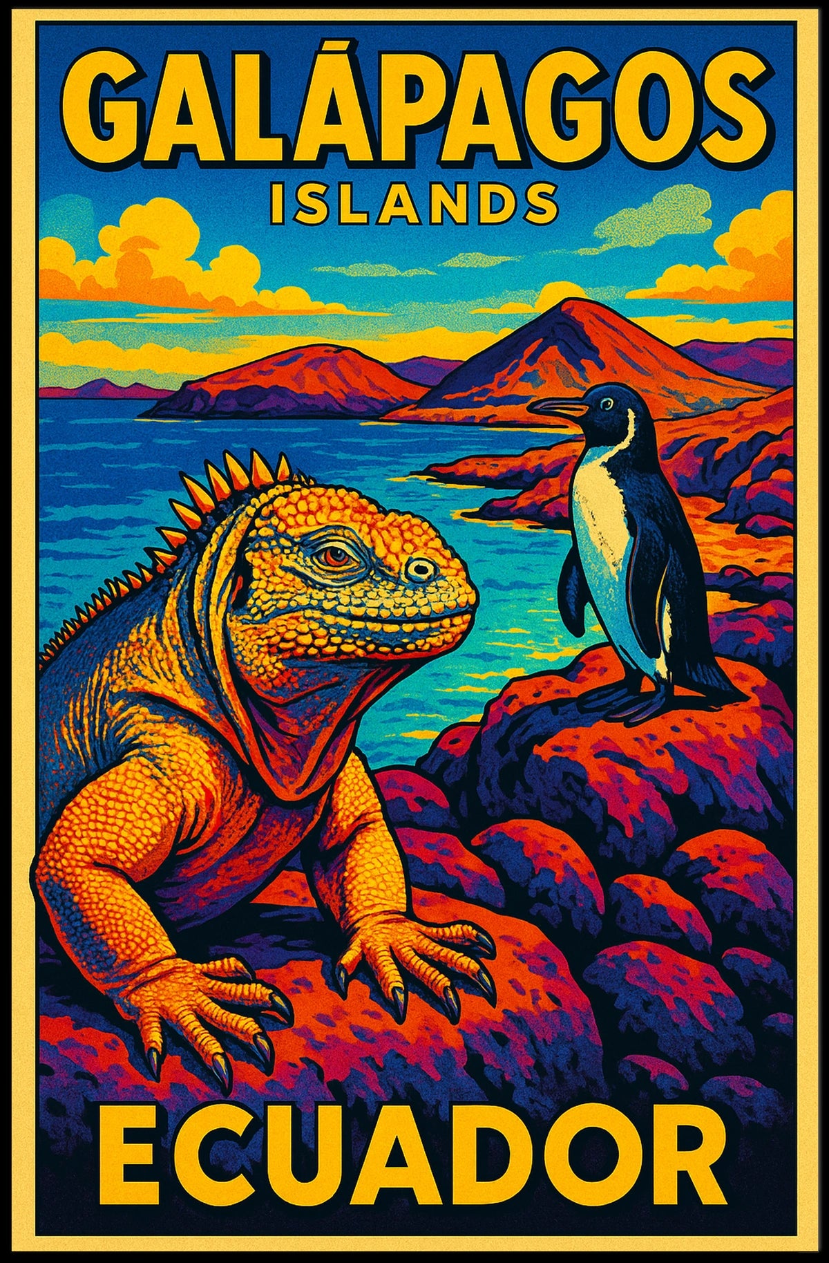 Galápagos Islands Ecuador Poster