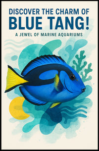 Discover the Charm of Blue Tang Poster