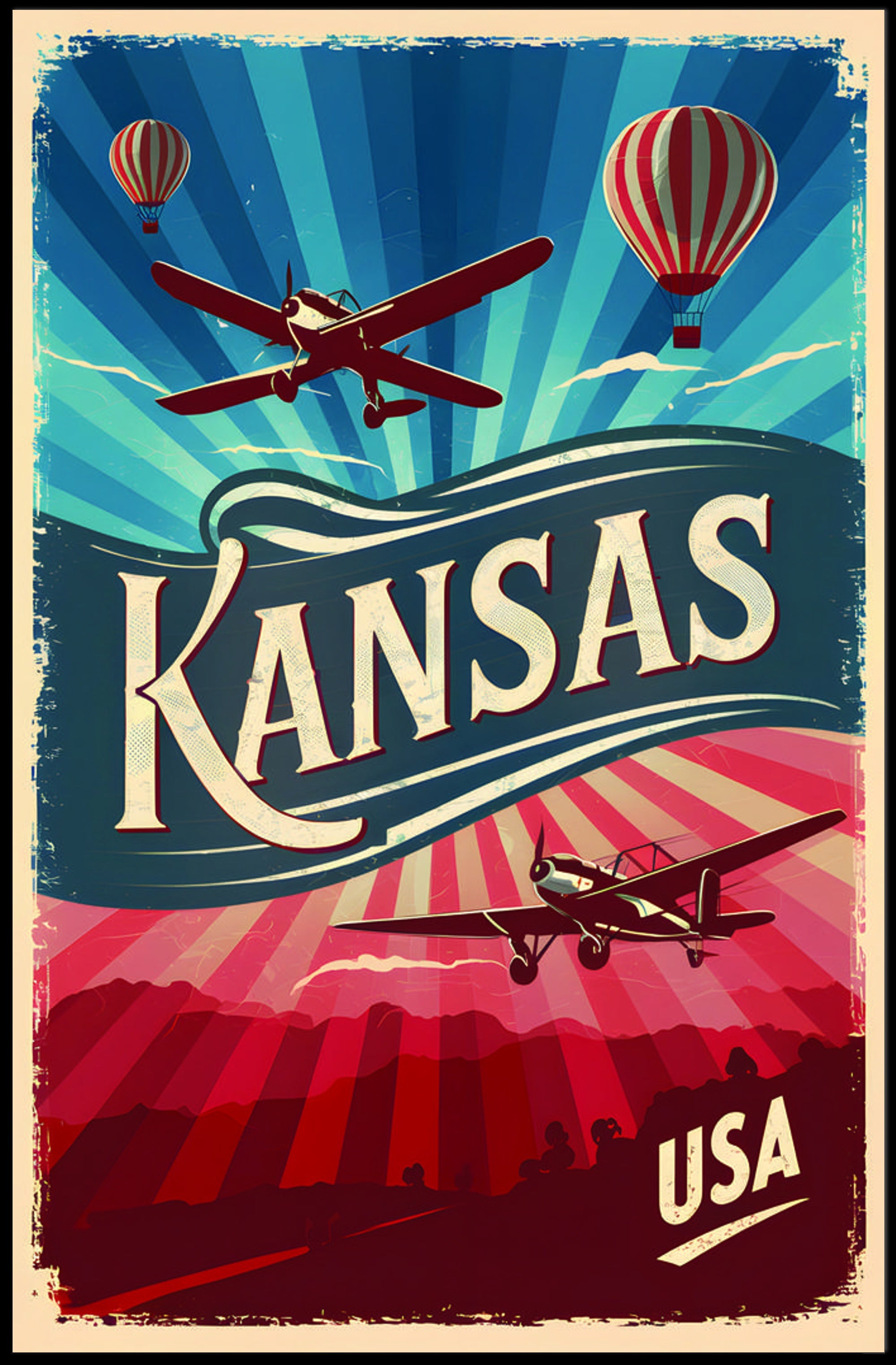 Kansas Adventure Poster