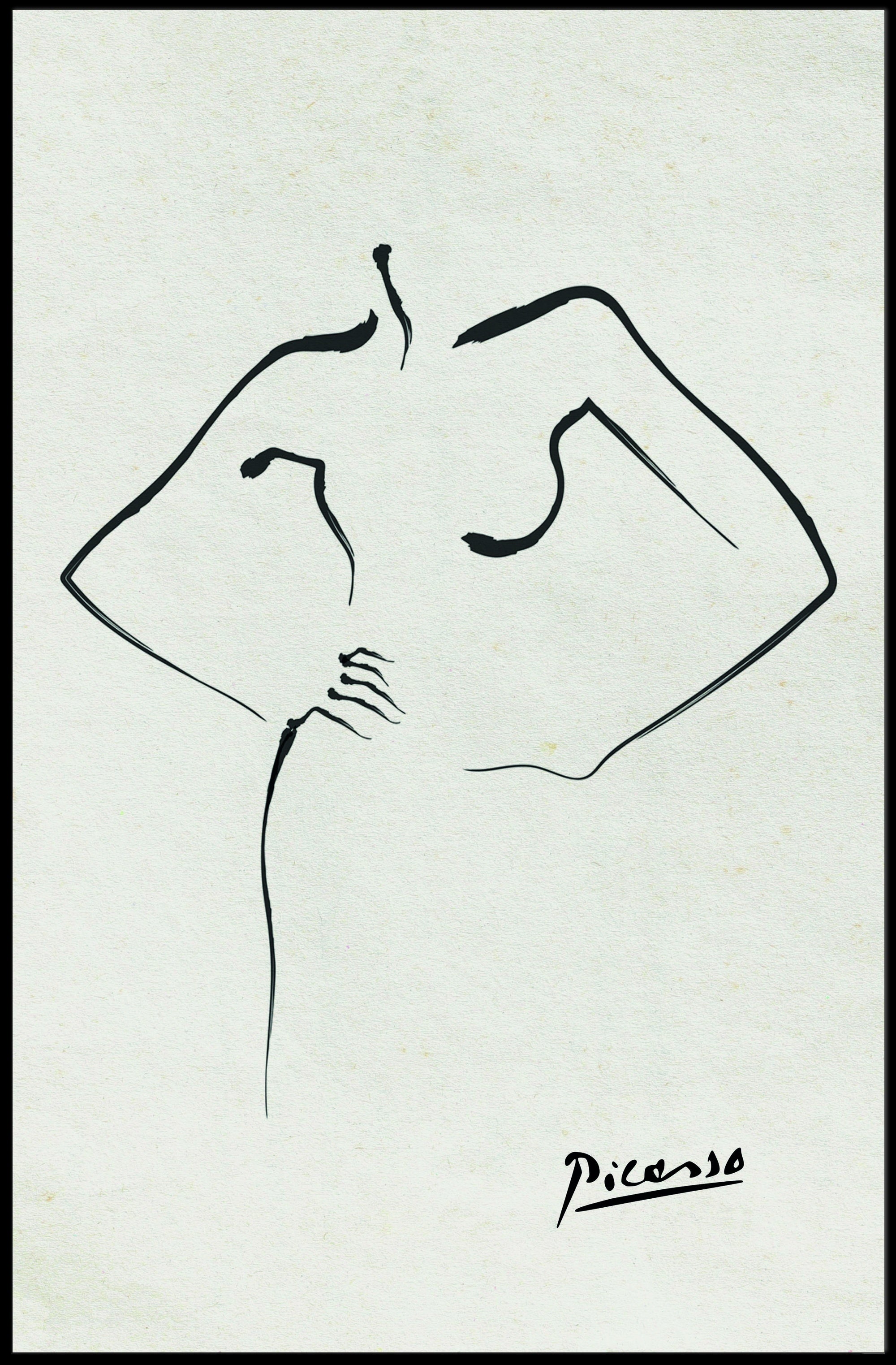 Minimalist Line Art Poster