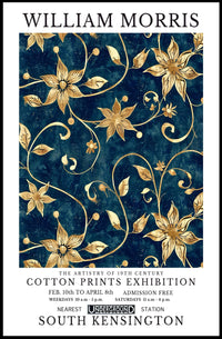 William Morris 19th Century Cotton Prints Poster