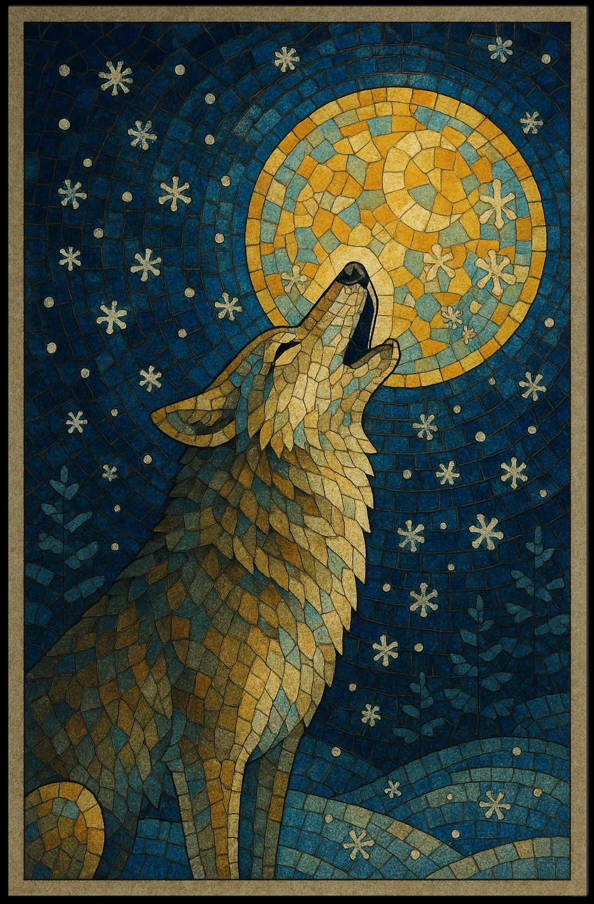 Howling at the Moon Poster