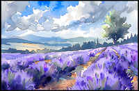Lavender Fields Forever Poster