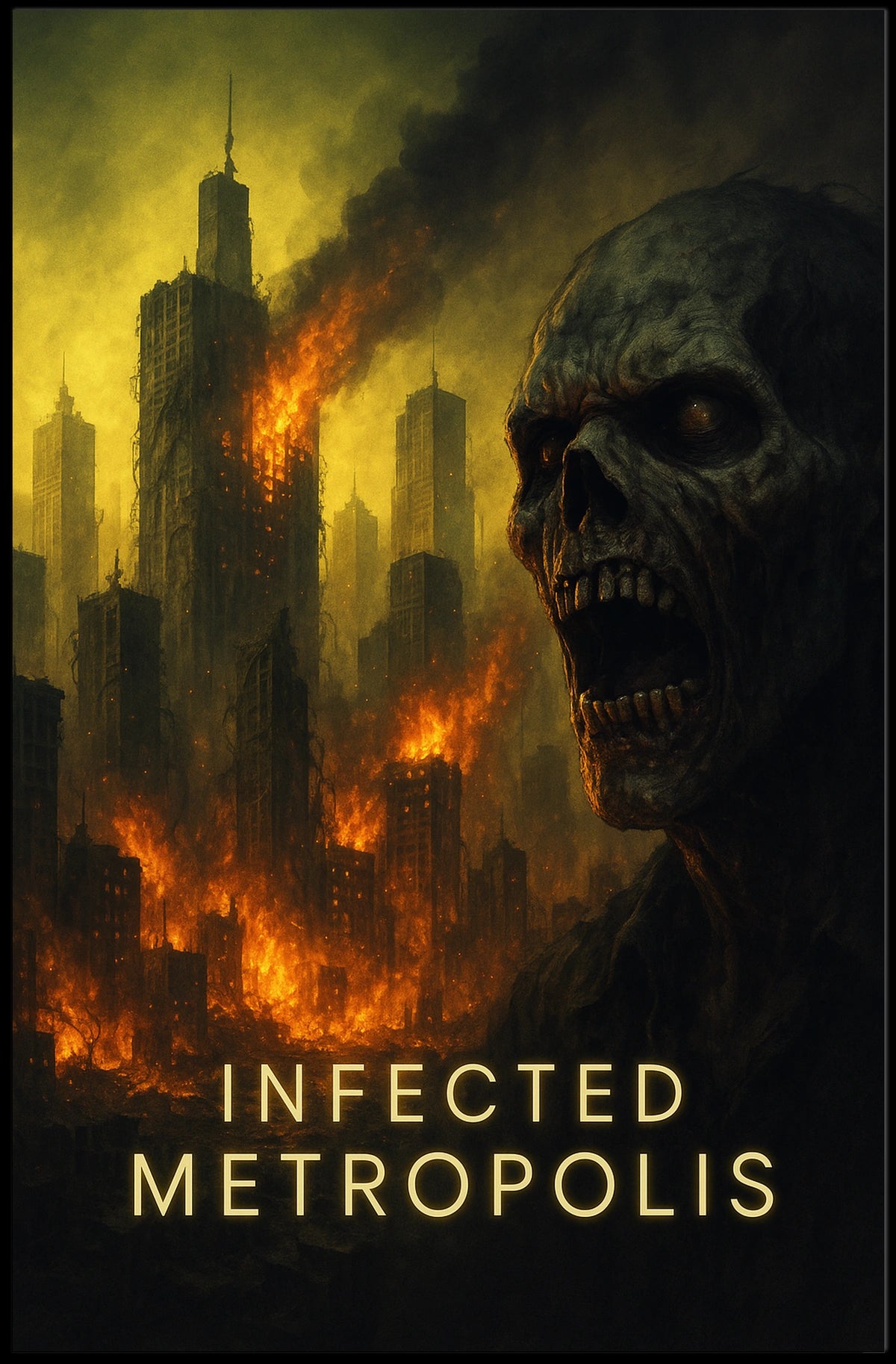 Infected Metropolis Poster