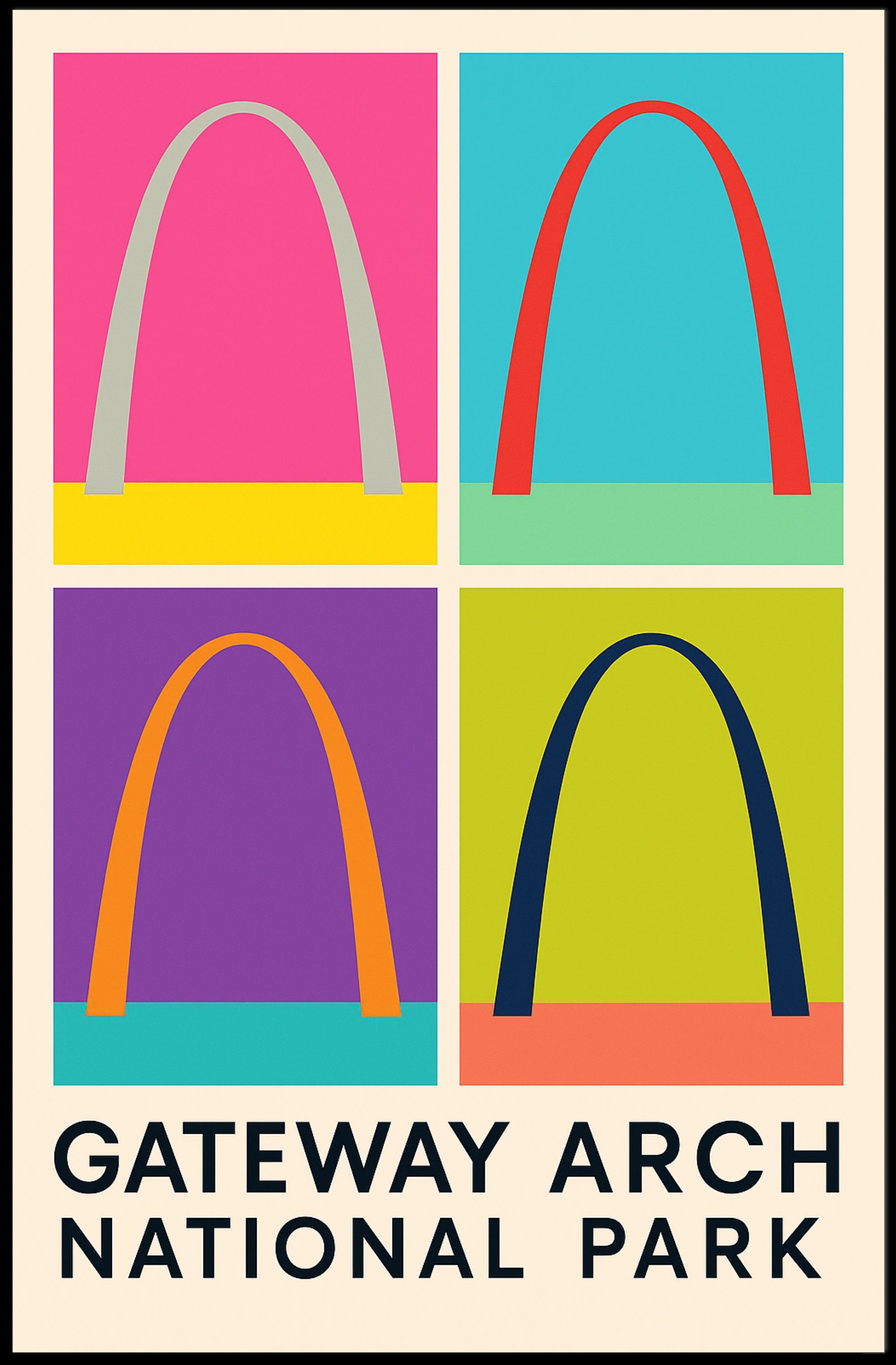 Gateway Arch National Park Poster