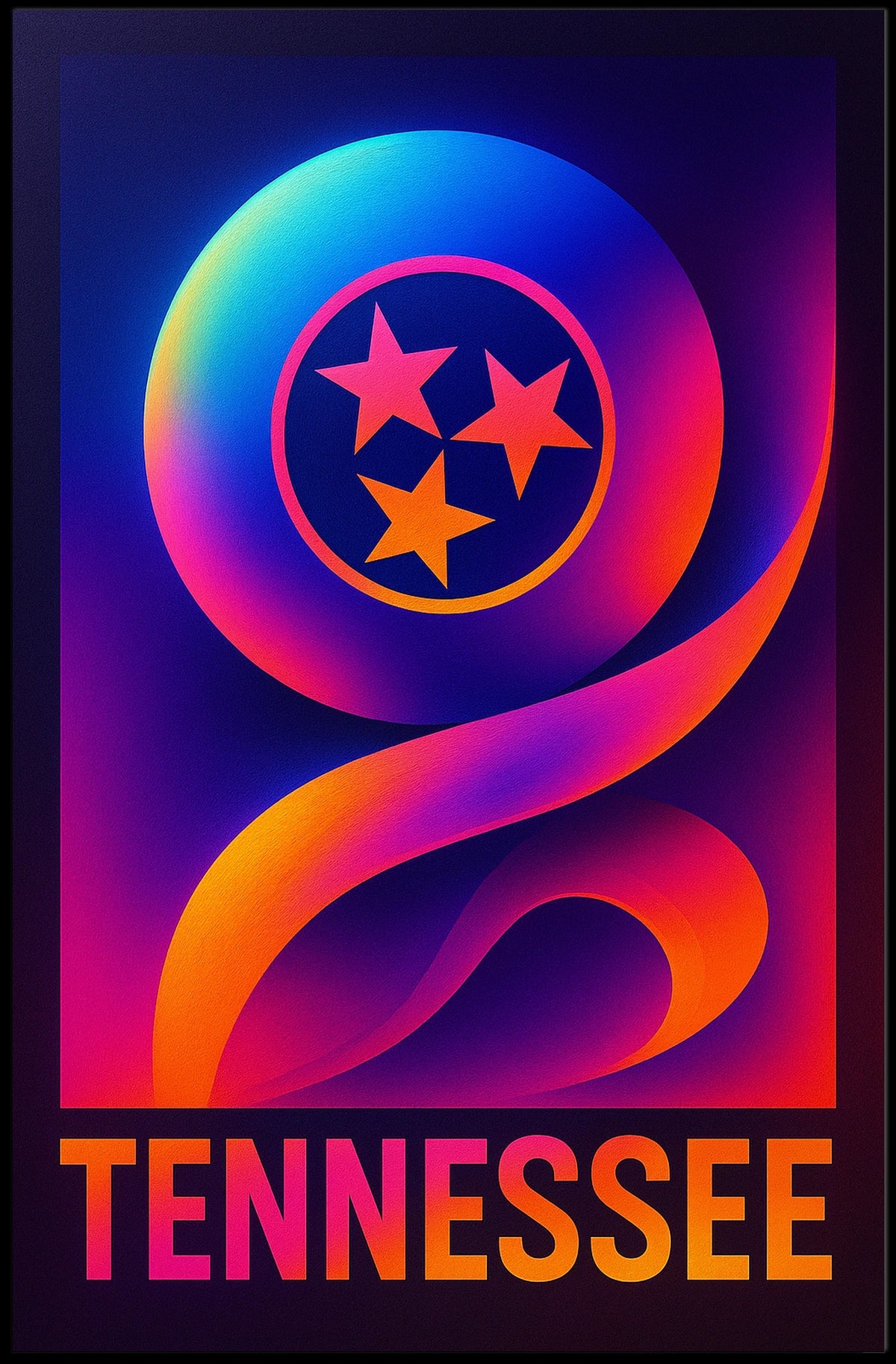 Tennessee Vibes Poster