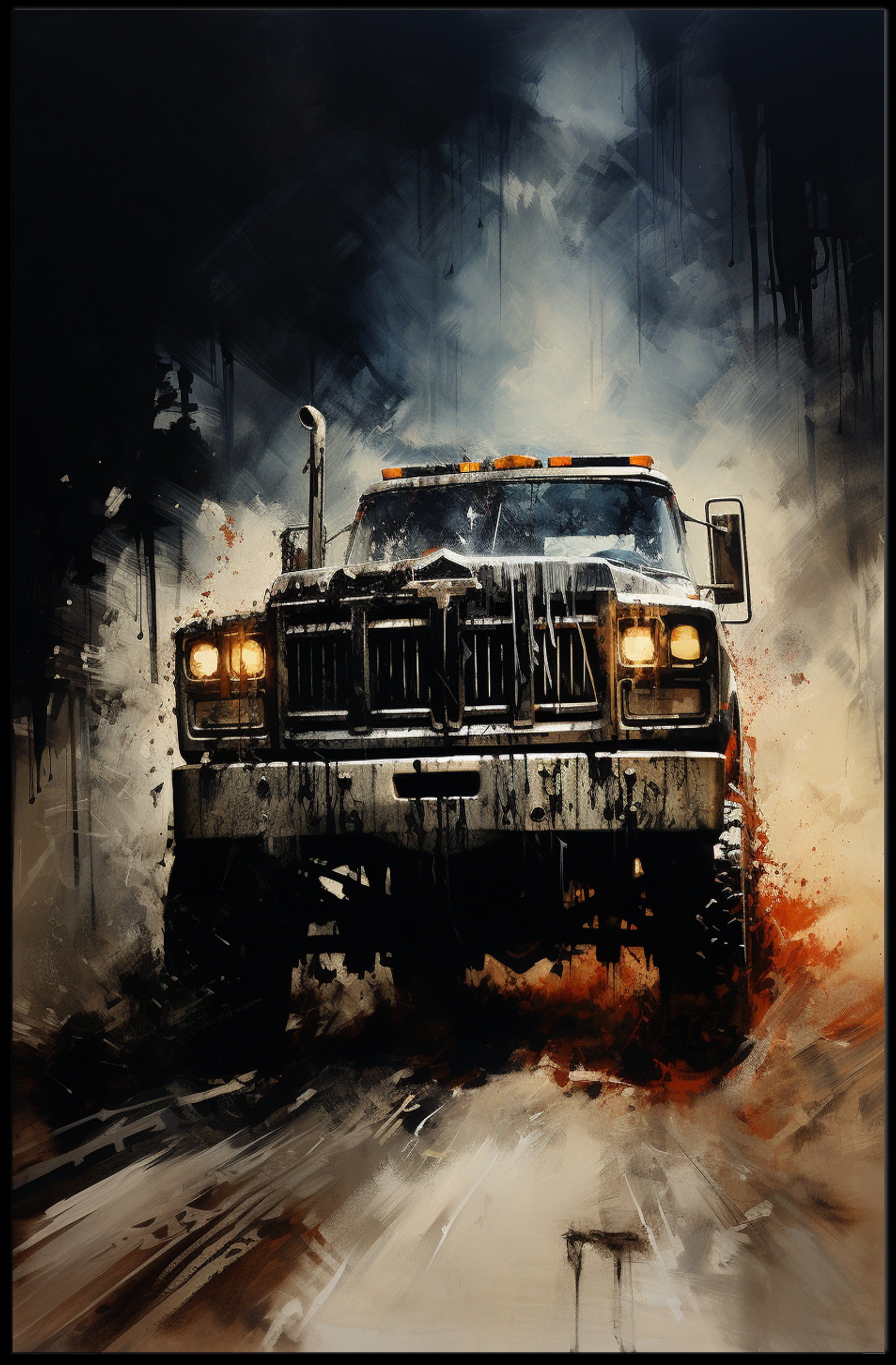 The Power Of The Road Poster