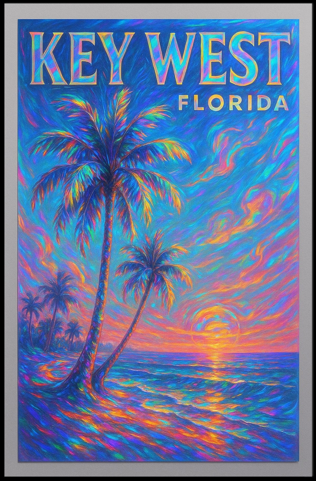 Key West, Florida Sunset Poster