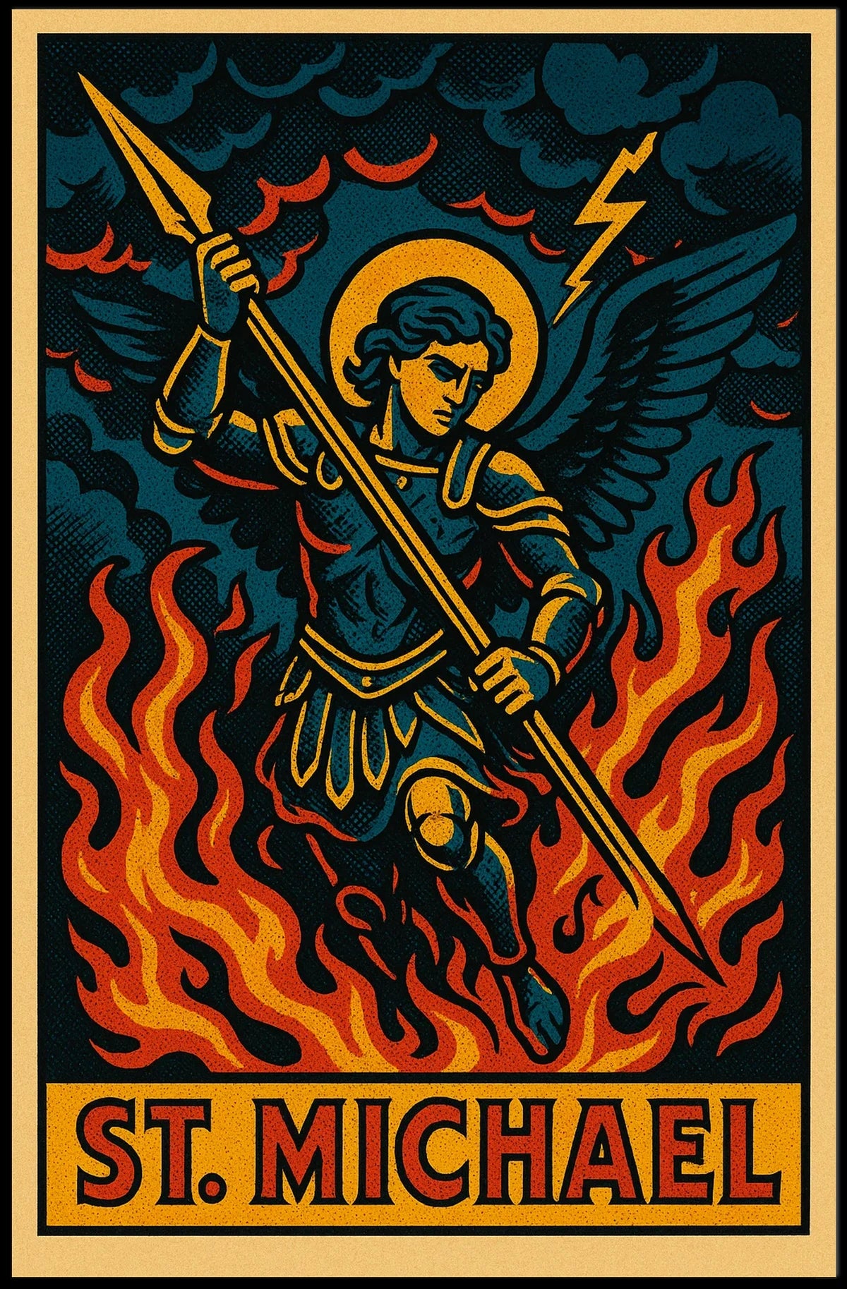 St. Michael The Archangel Poster
