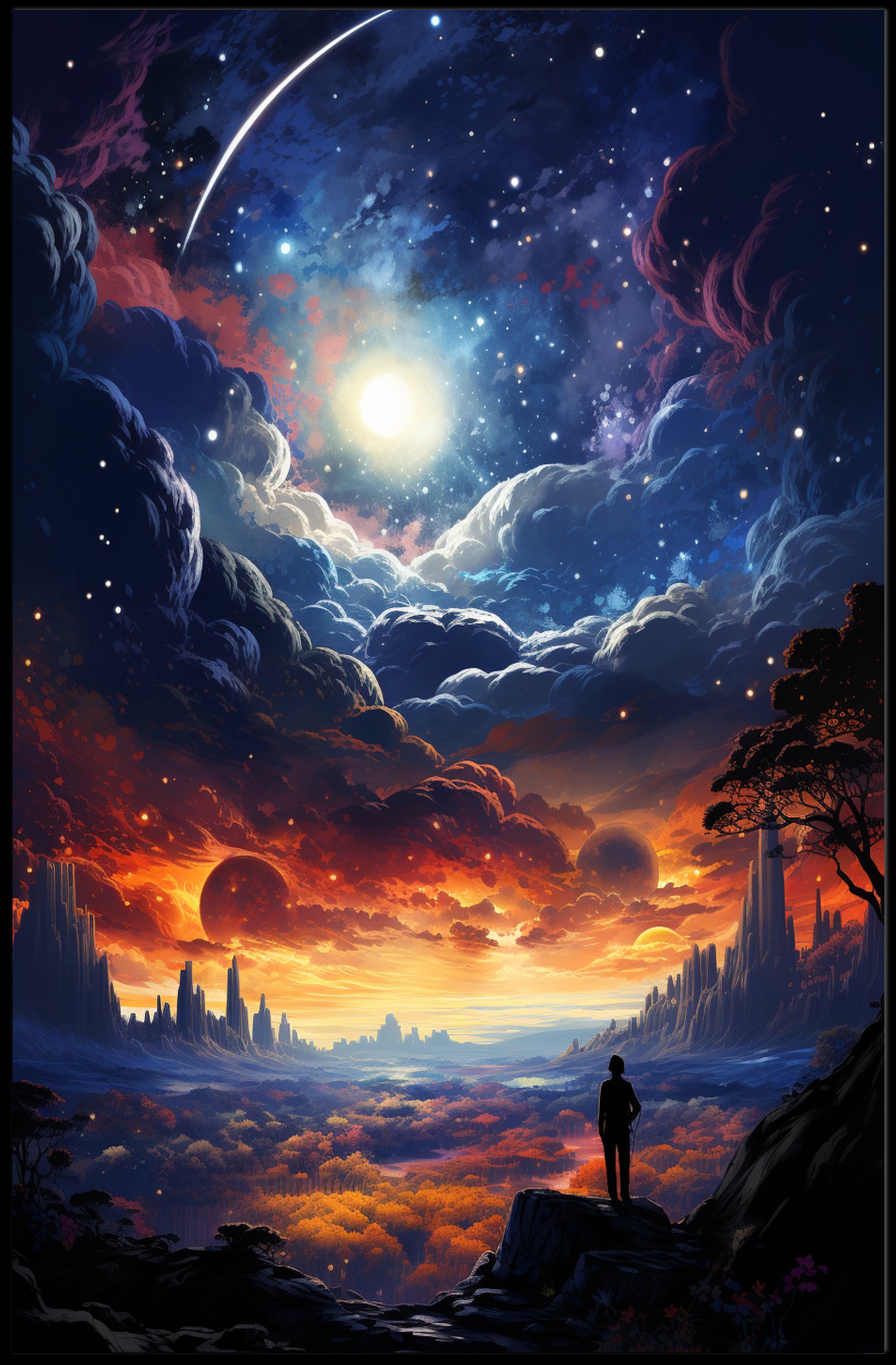 Celestial Journey Poster