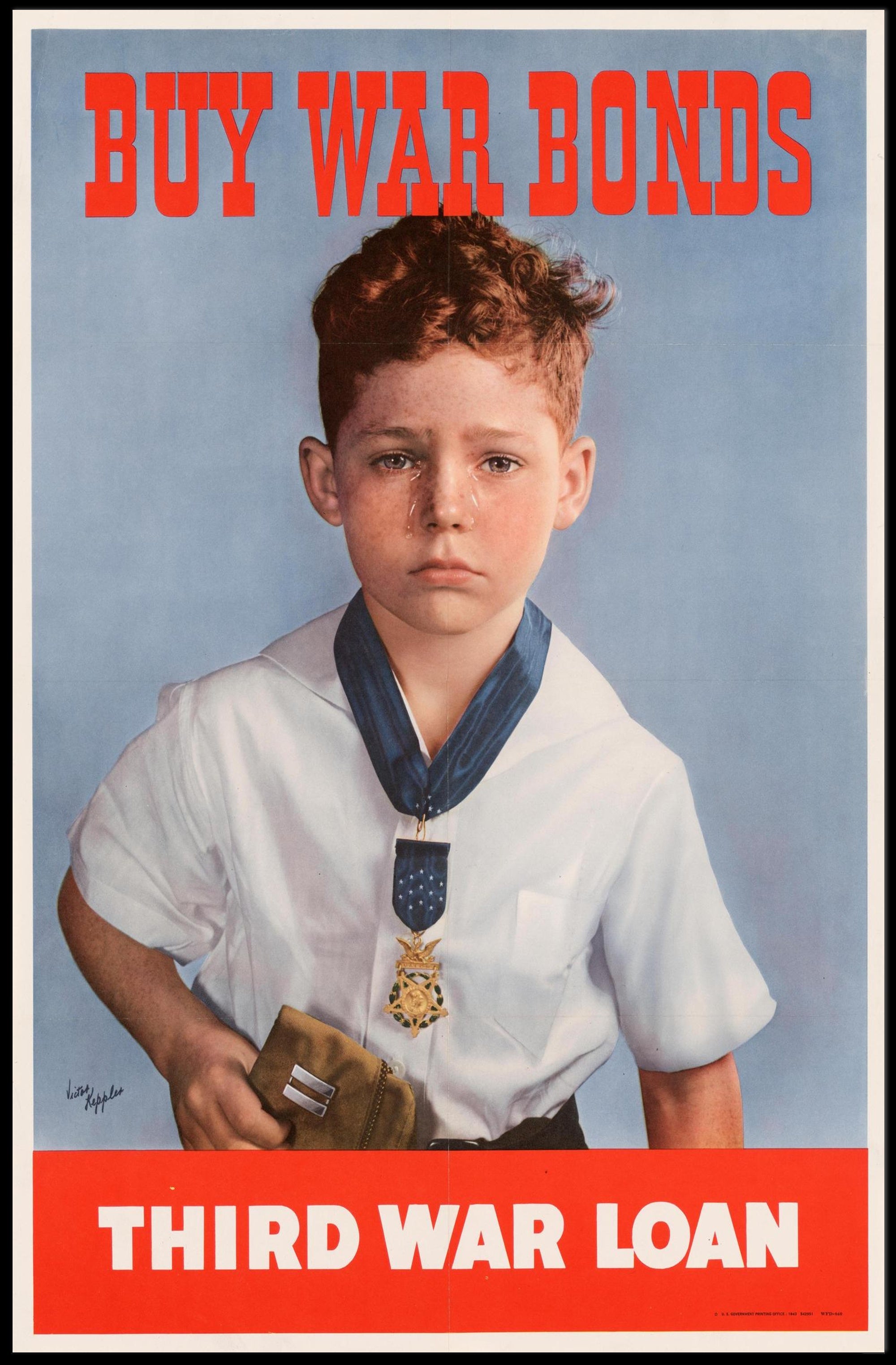 Buy War Bonds Poster PosterGoat