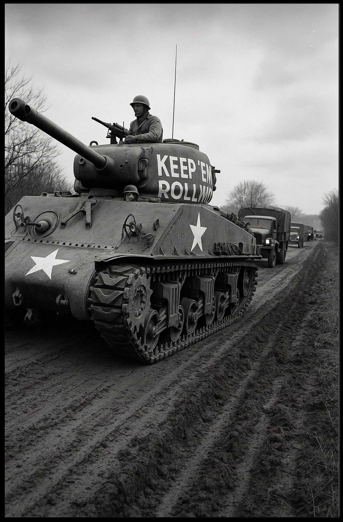 Keep Em Rolling Poster