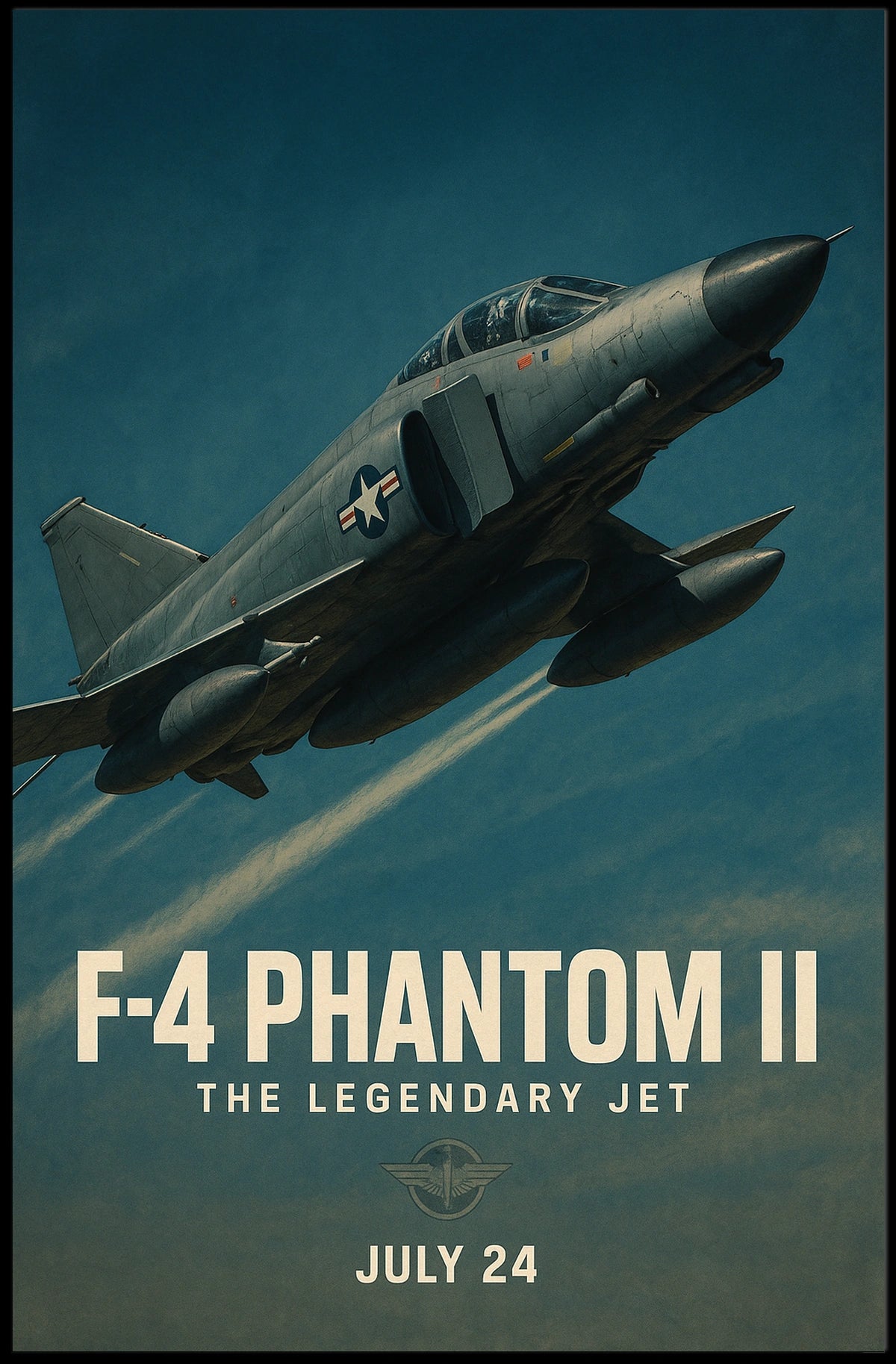 F-4 Phantom Ii The Legendary Jet Poster