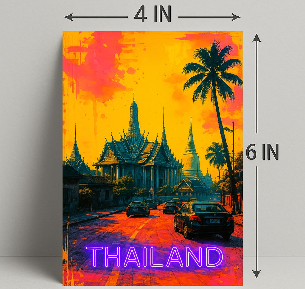 Vibrant Thailand Poster PosterGoat