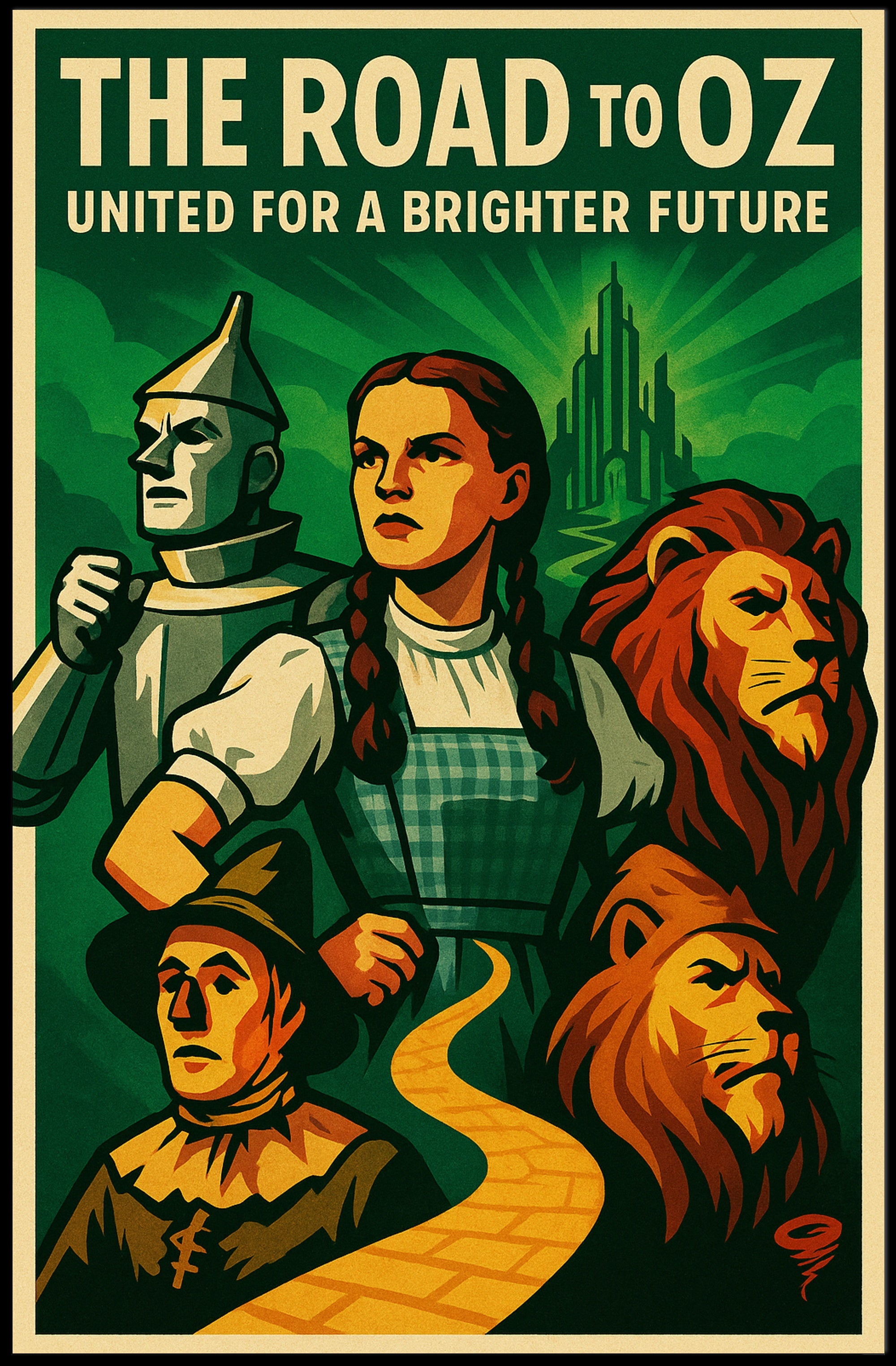 The Road to Oz Poster PosterGoat