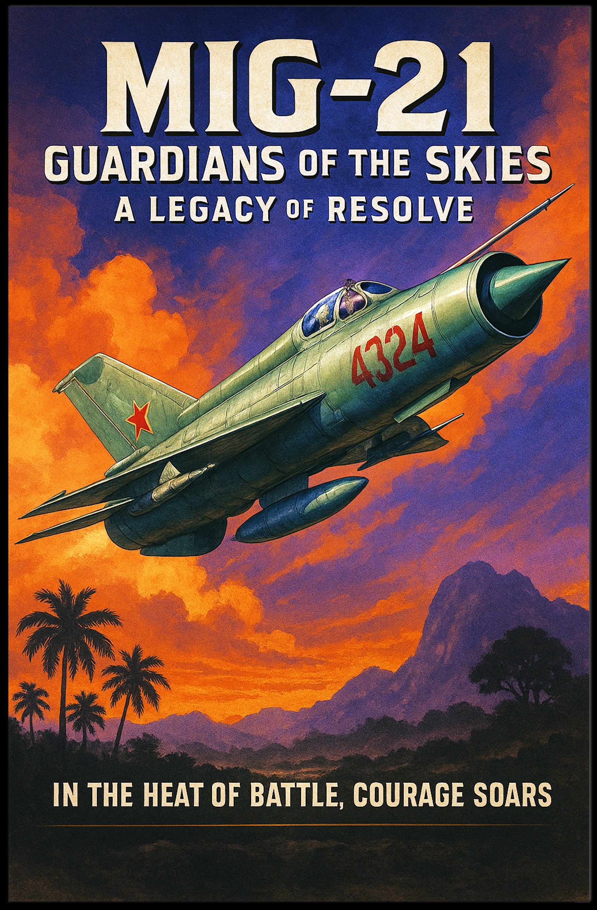 MIG-21 Guardians of the Skies Poster