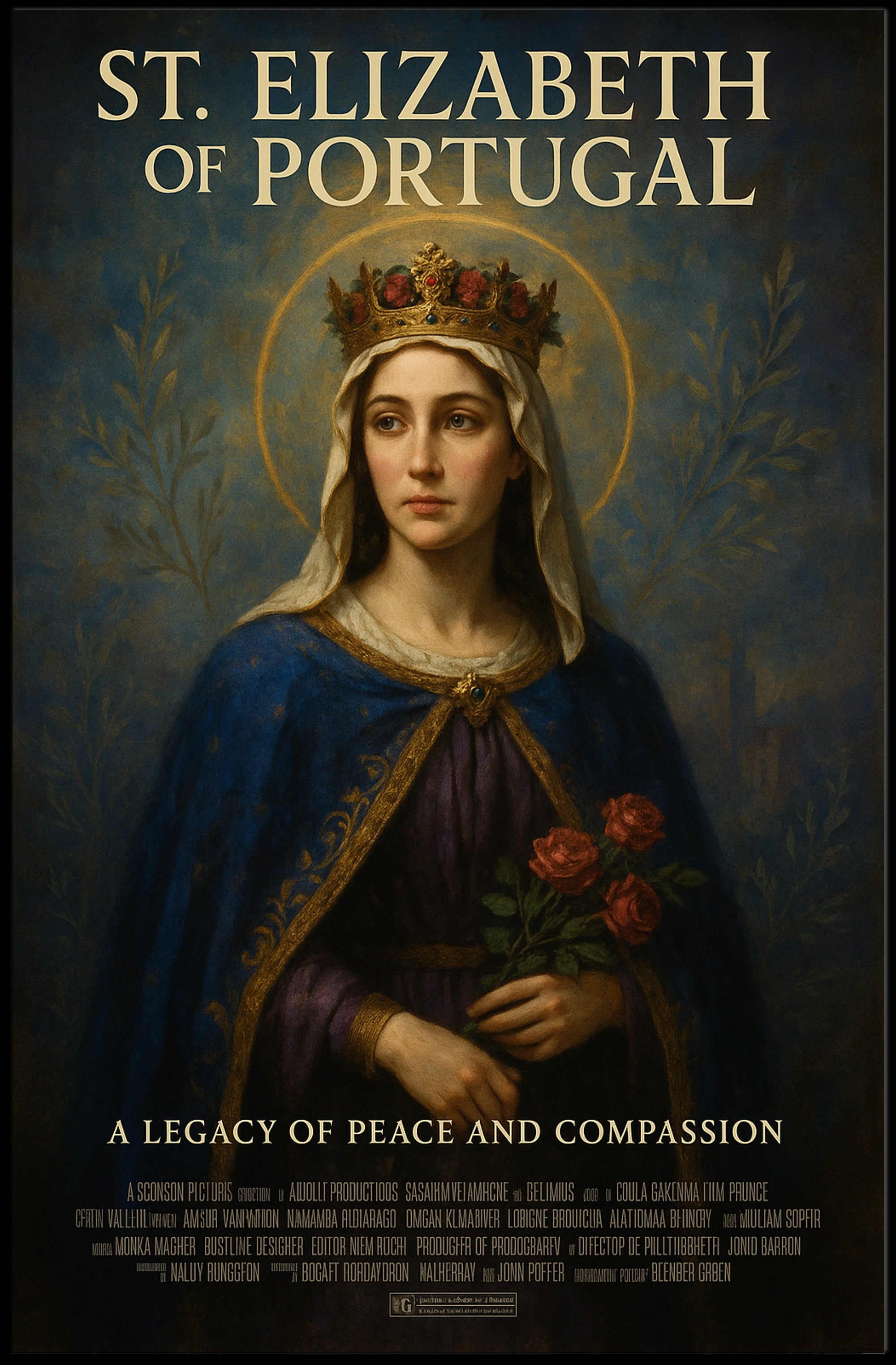 St Elizabeth Of Portugal Religious Poster Print