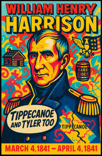 William Henry Harrison 9th President Poster PosterGoat