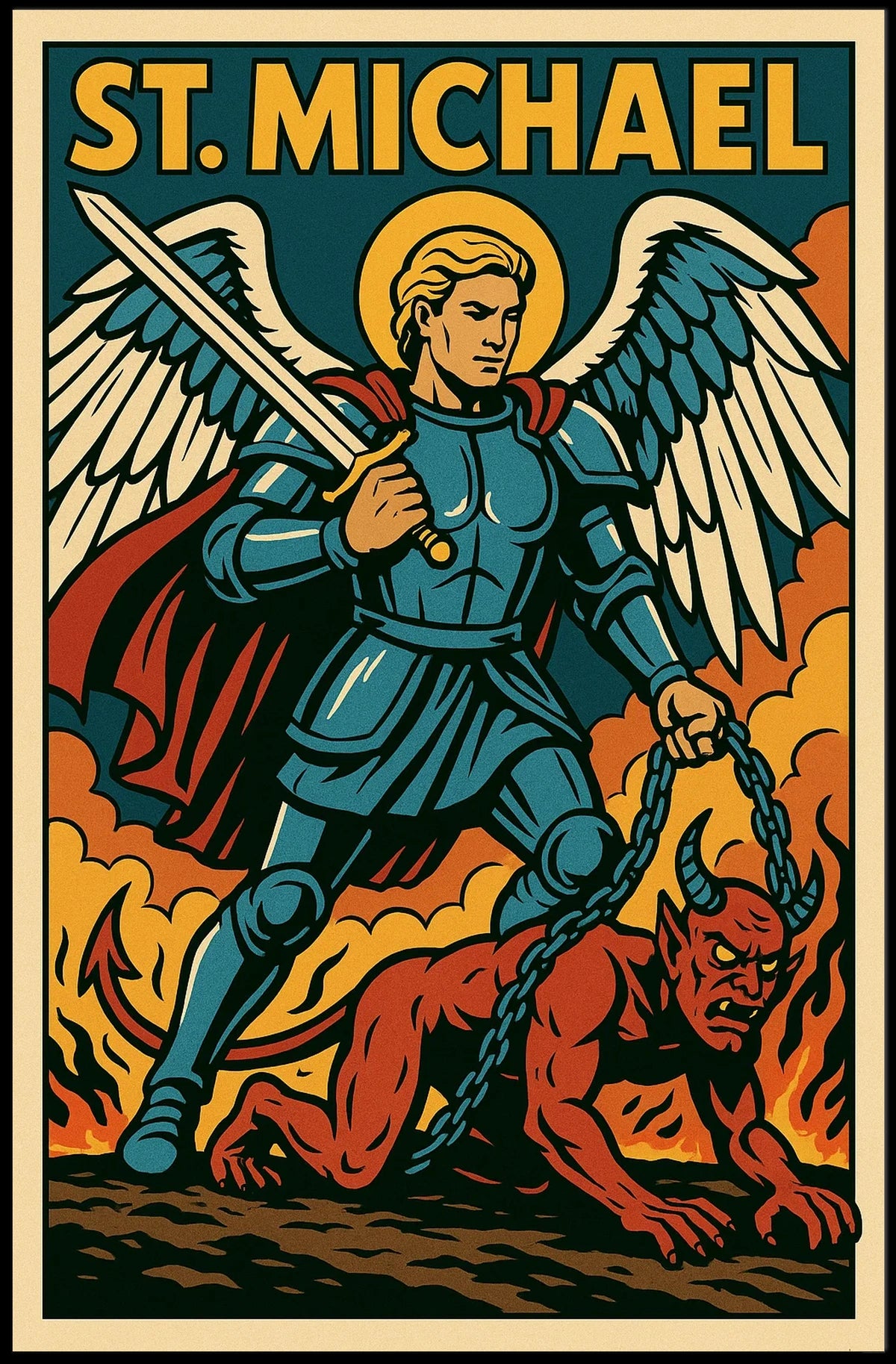 St. Michael The Archangel Poster