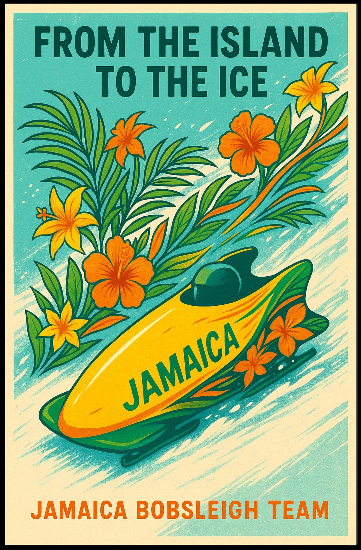 From the Island to the Ice Poster