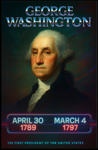 George Washington 1st President Poster PosterGoat