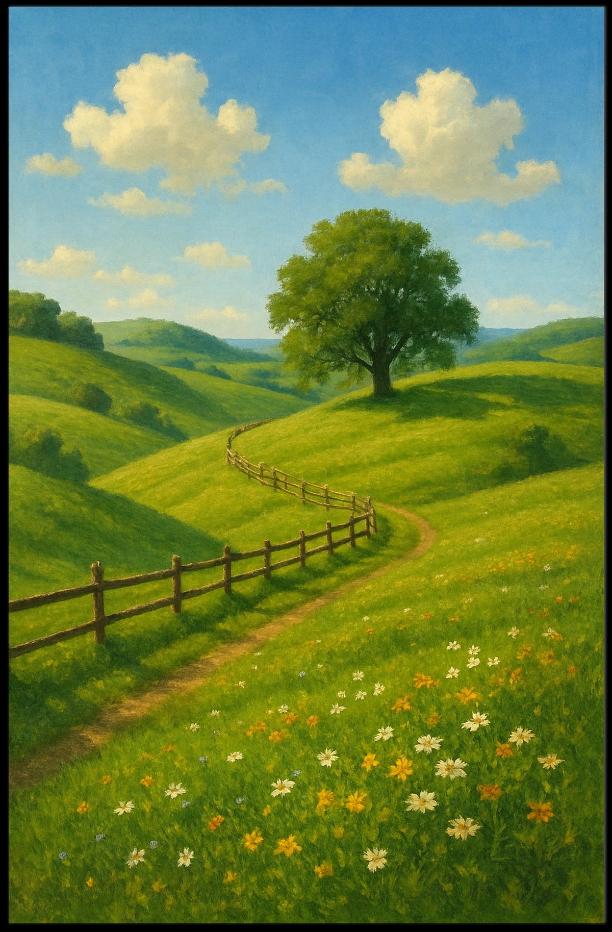 Serene Landscape Poster