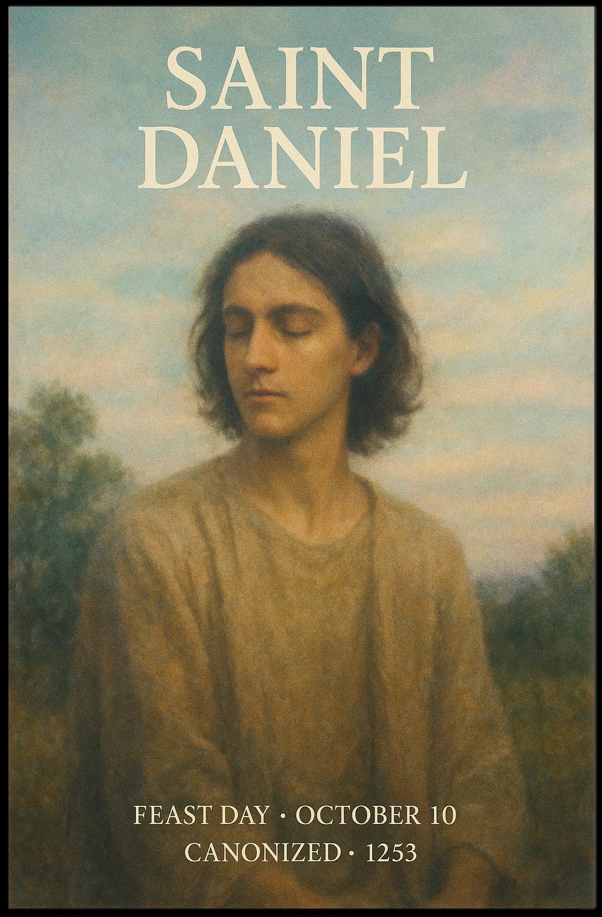 Saint Daniel Poster