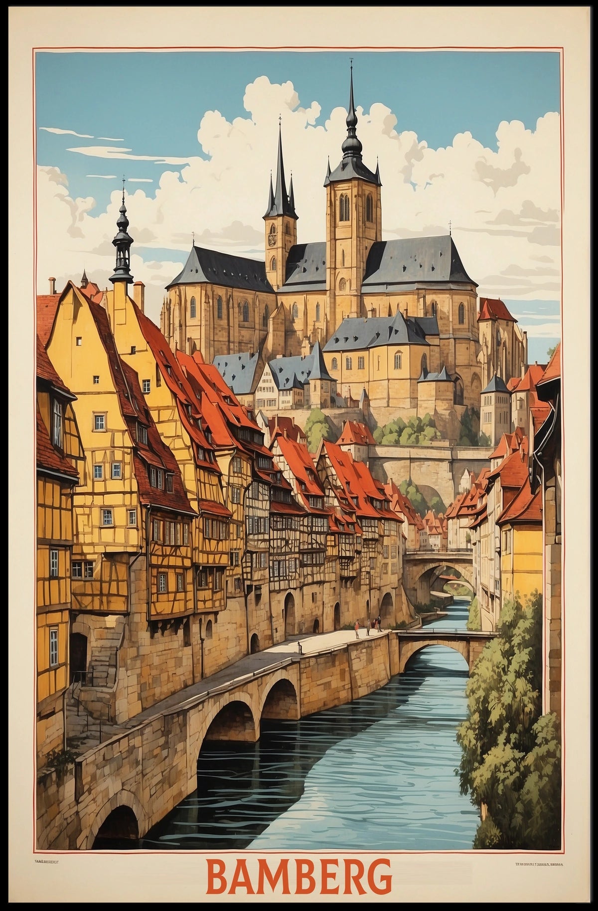Bamberg A Scenic View Poster