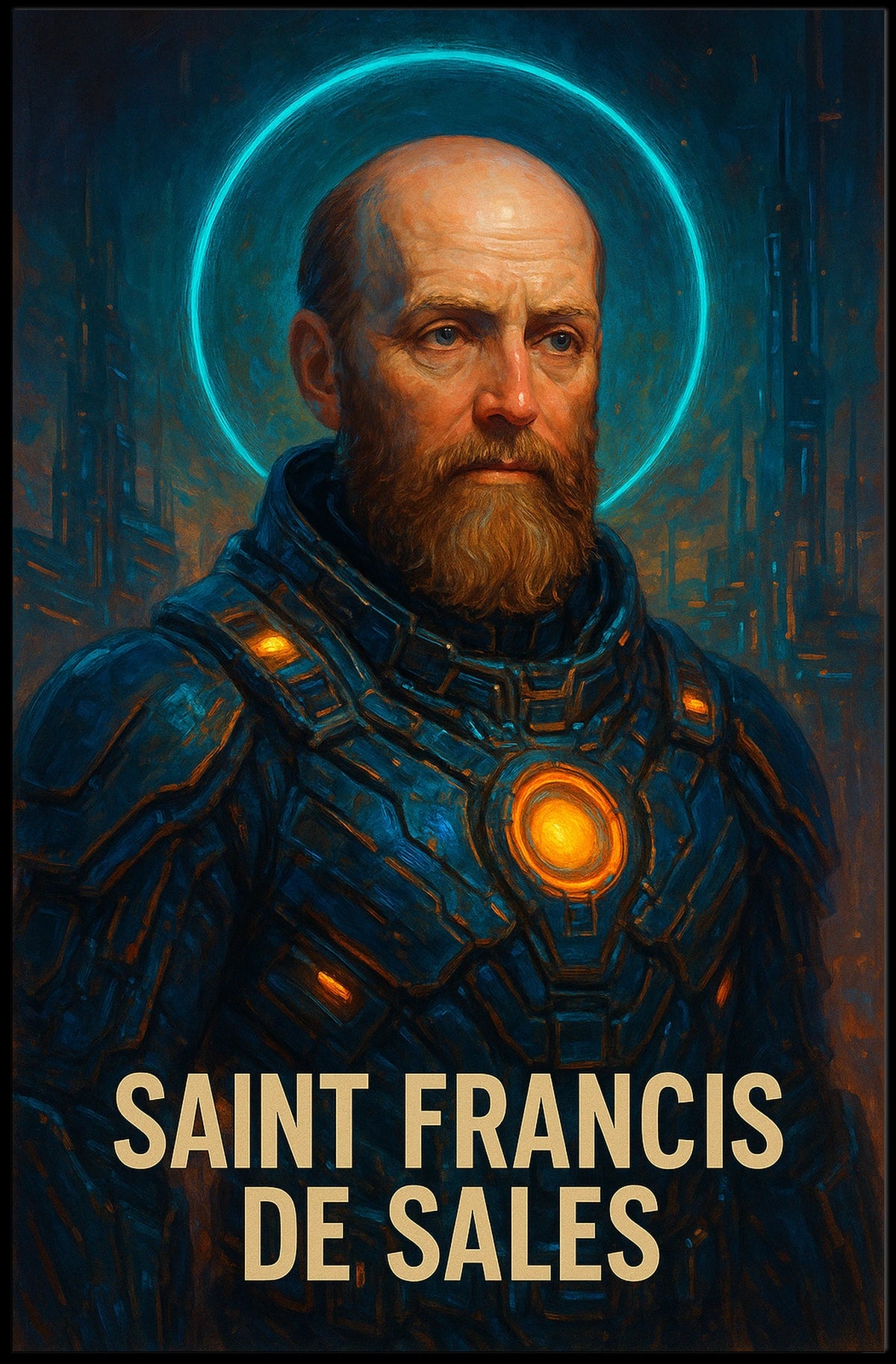 Saint Francis de Sales Poster