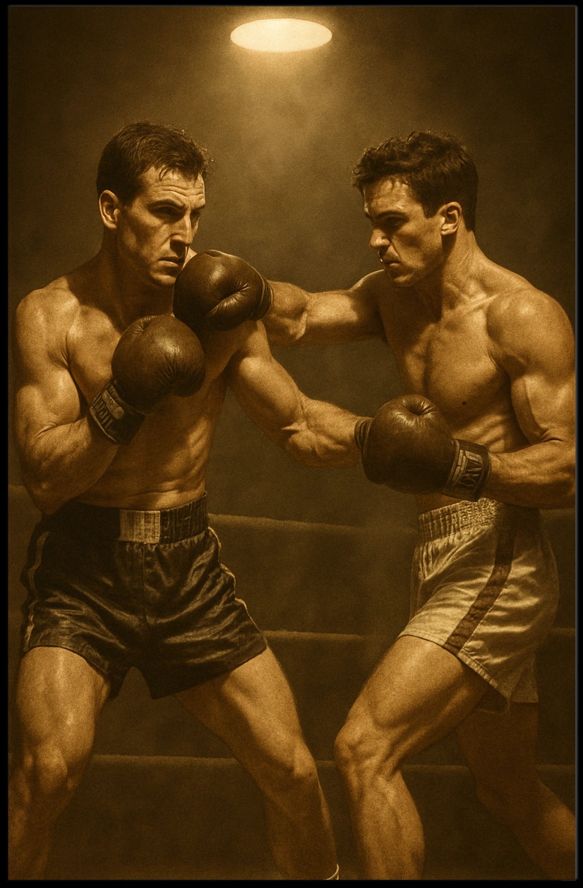 The Boxing Match Poster