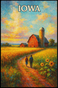 Iowa Countryside Poster