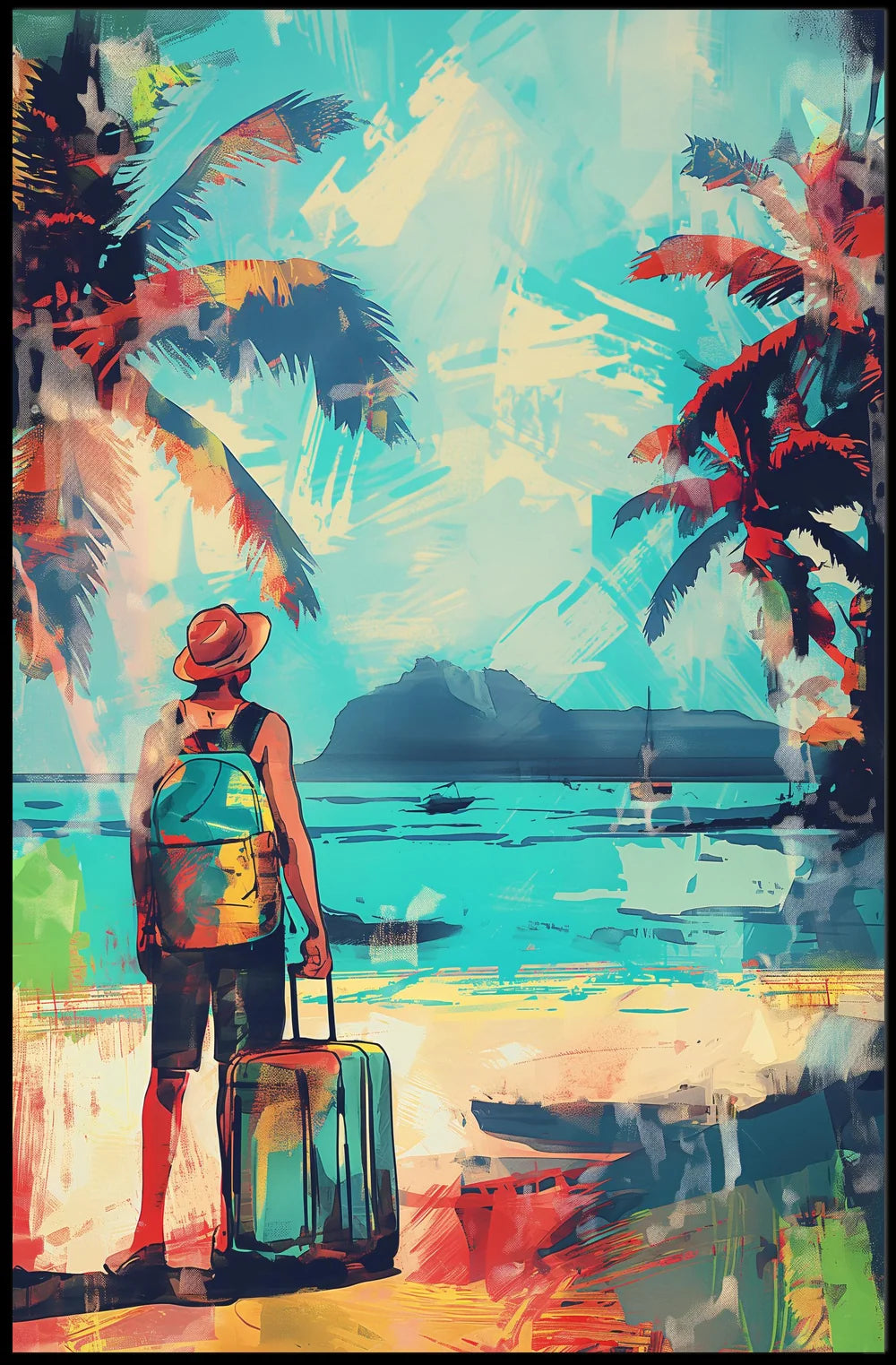 Vintage Art Deco Car Enthusiast Poster