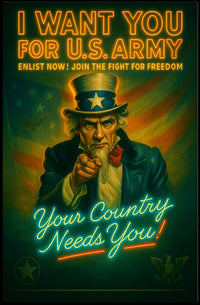 Enlistment Call to Action Poster