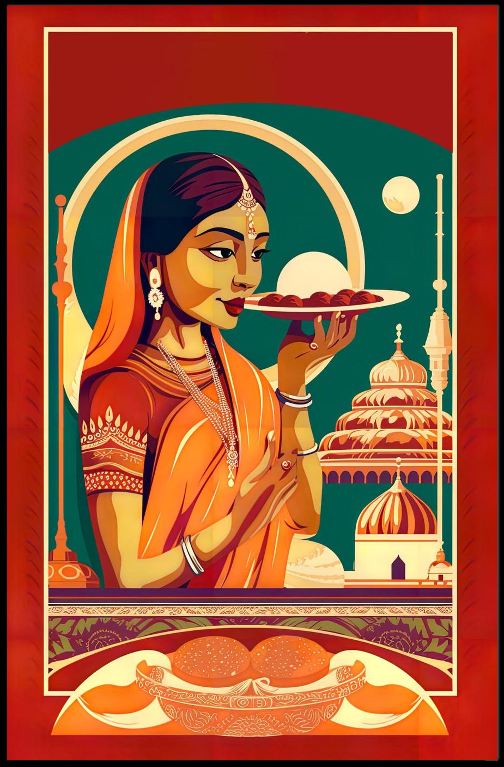 Cultural Elegance Poster