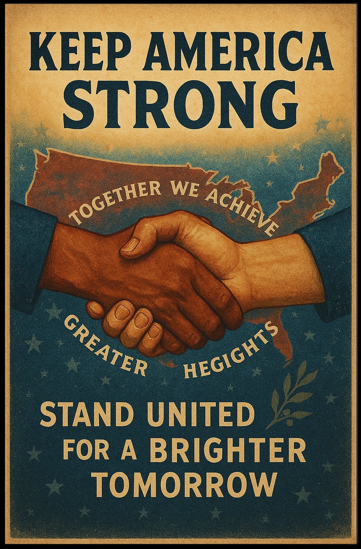 Keep America Strong Poster