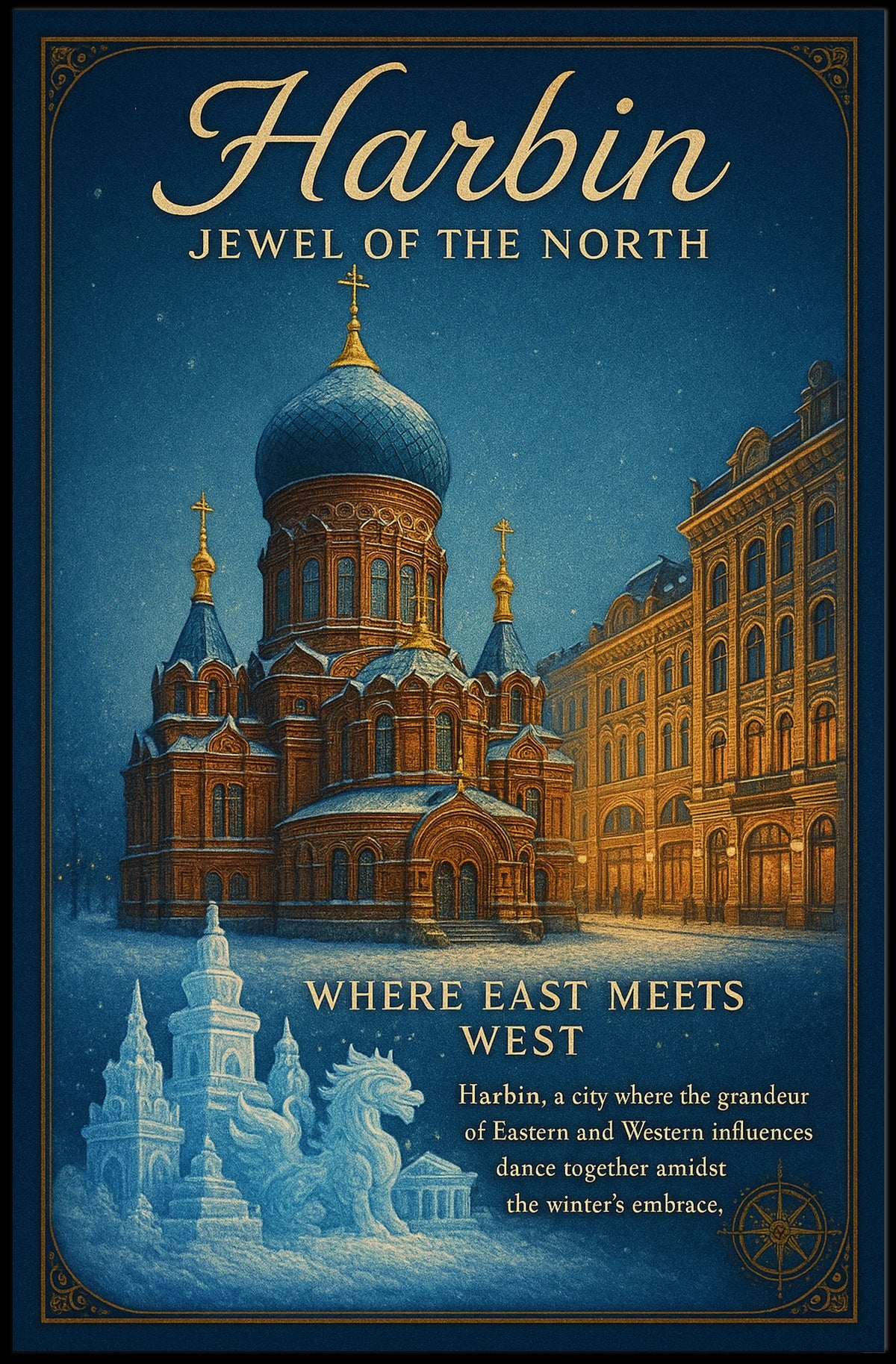 Harbin Jewel Of The North Poster