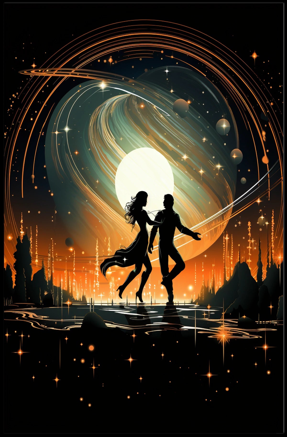 Celestial Dance Poster