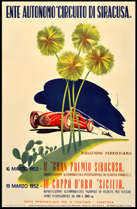 Gran Premio Siracusa 1952 Poster