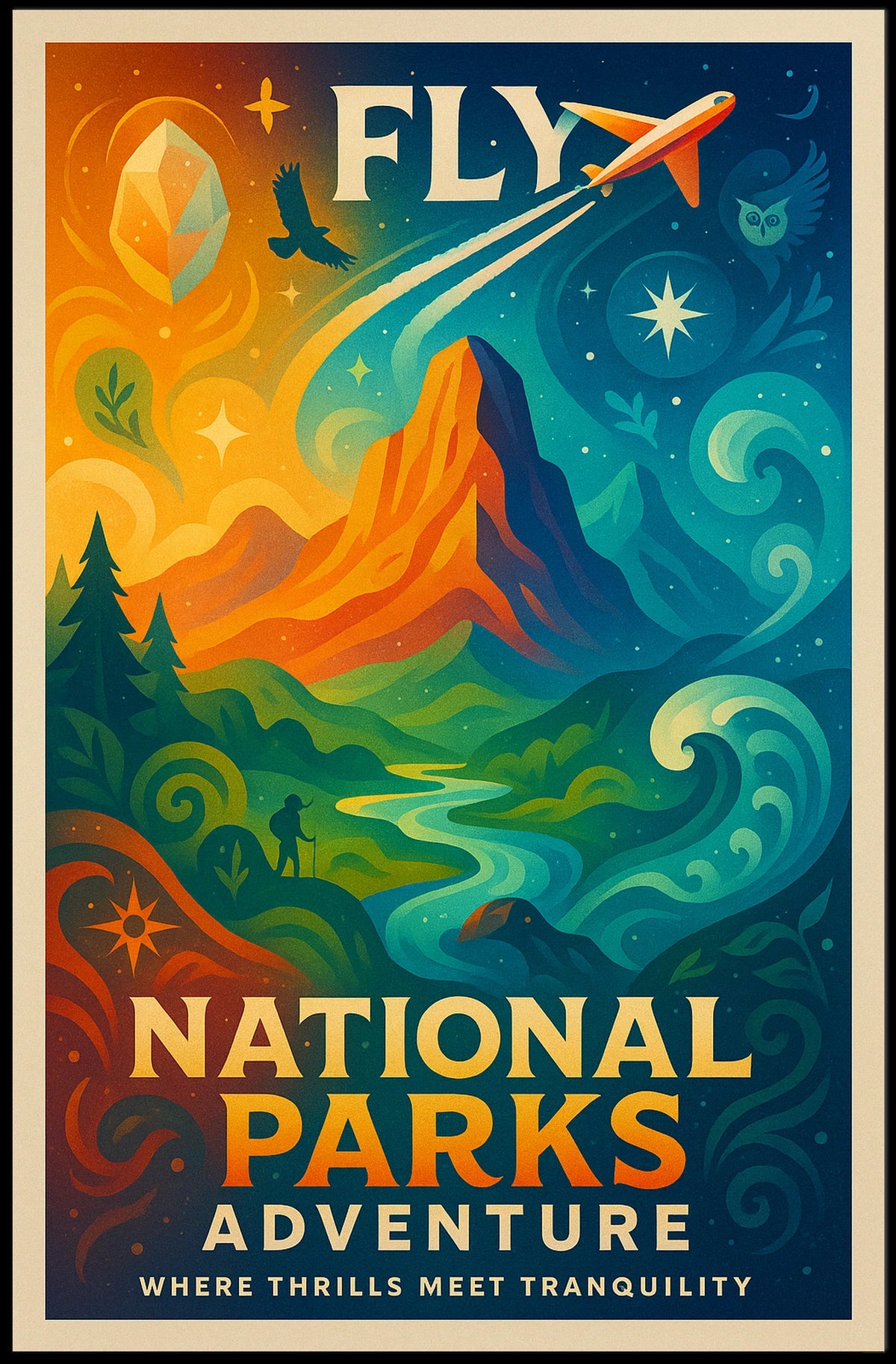 National Parks Adventure Poster