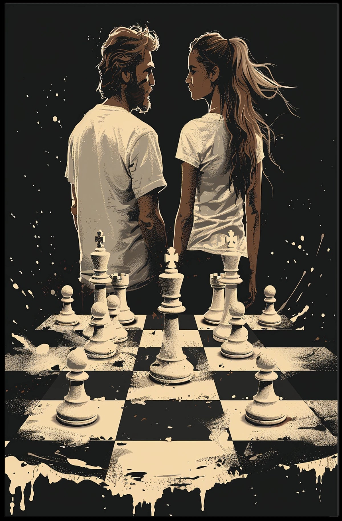 The Chess Game Of Life Poster