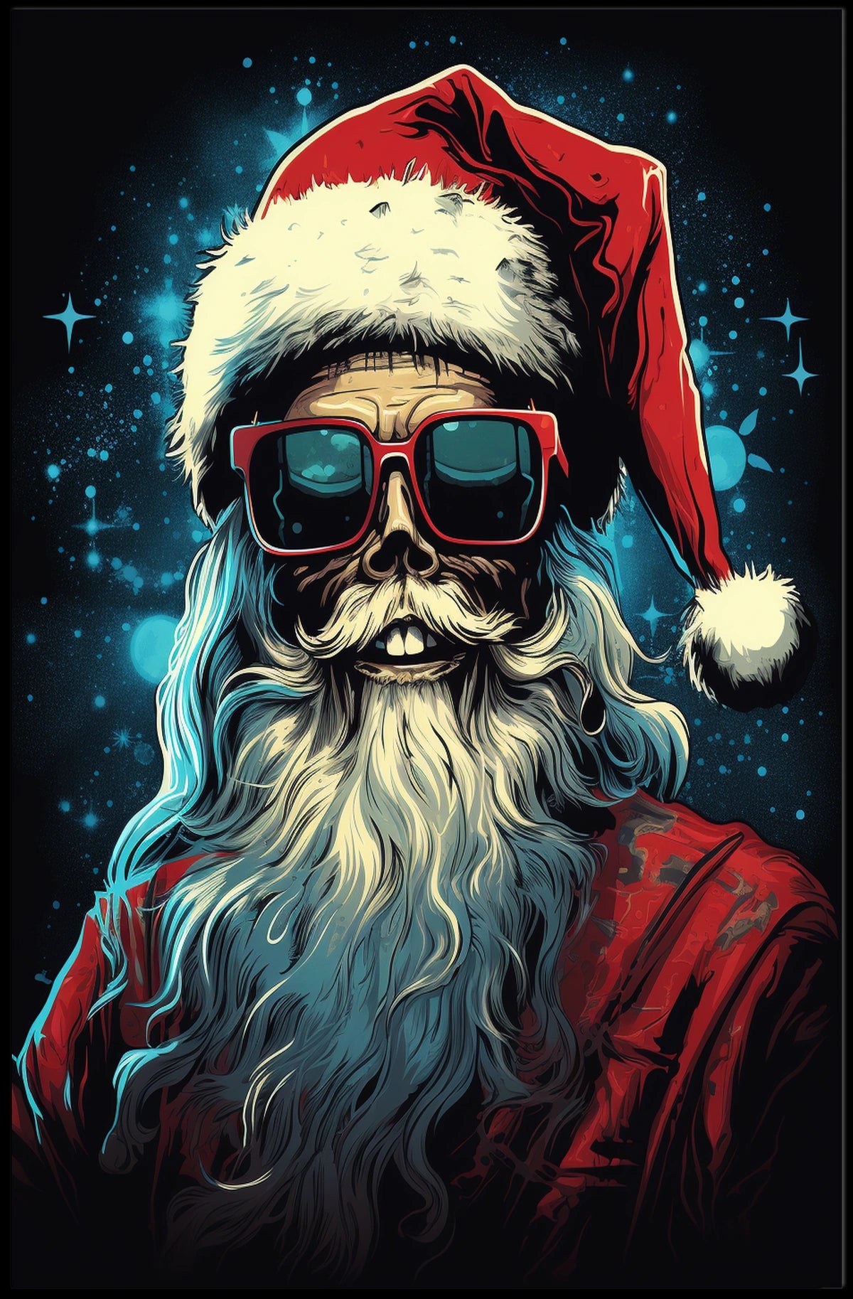 SantaS Cool Transformation Poster