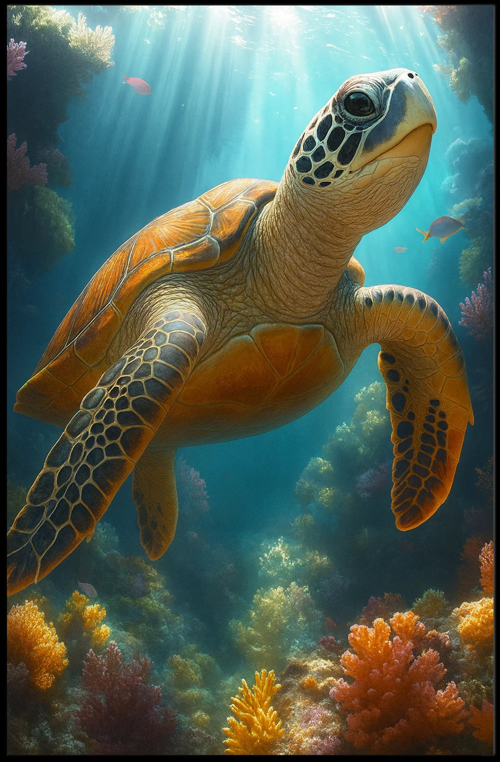 Vintage Travel Destination Art Poster