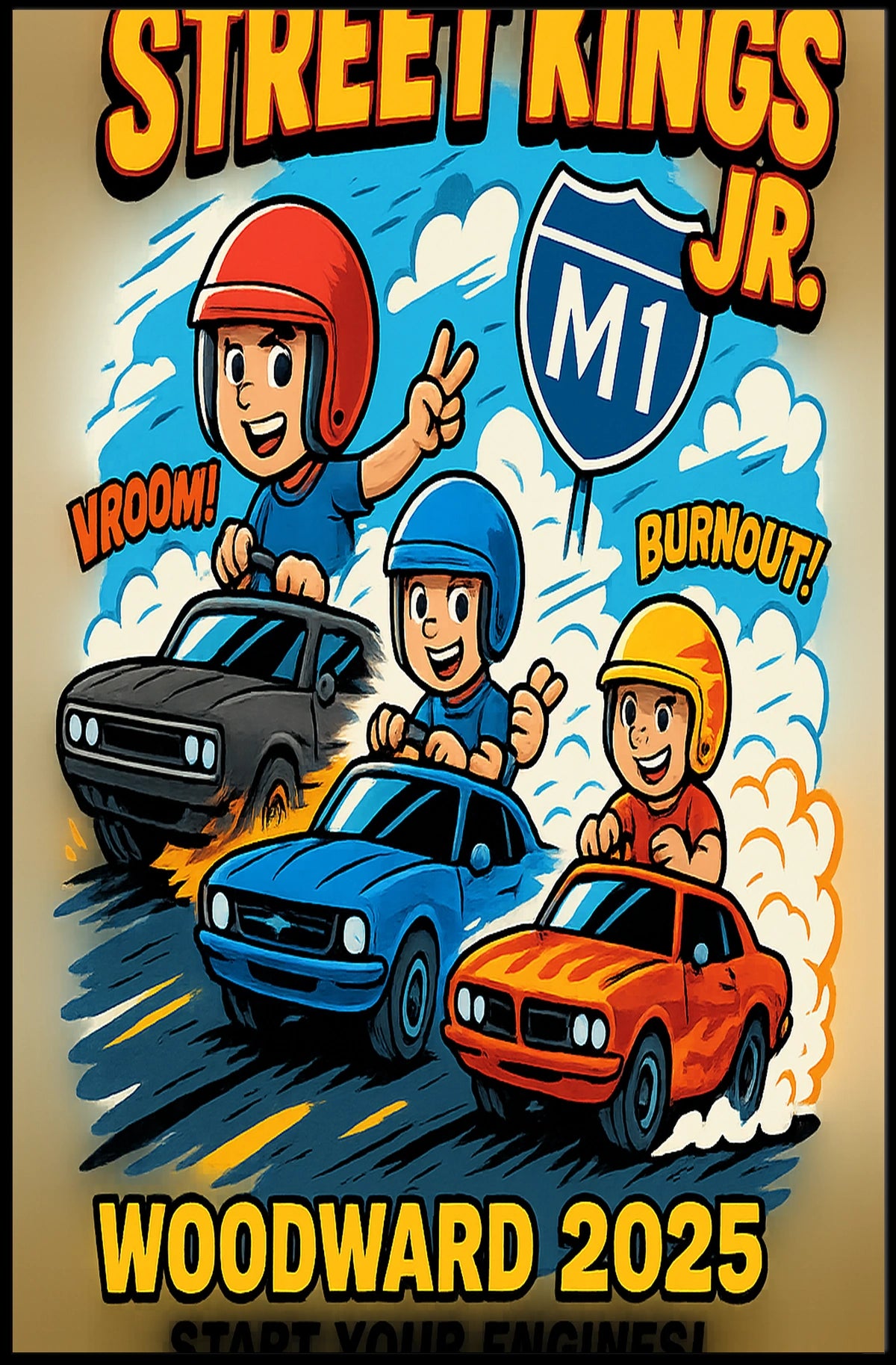 Street Kings Jr. Woodward 2025 Poster