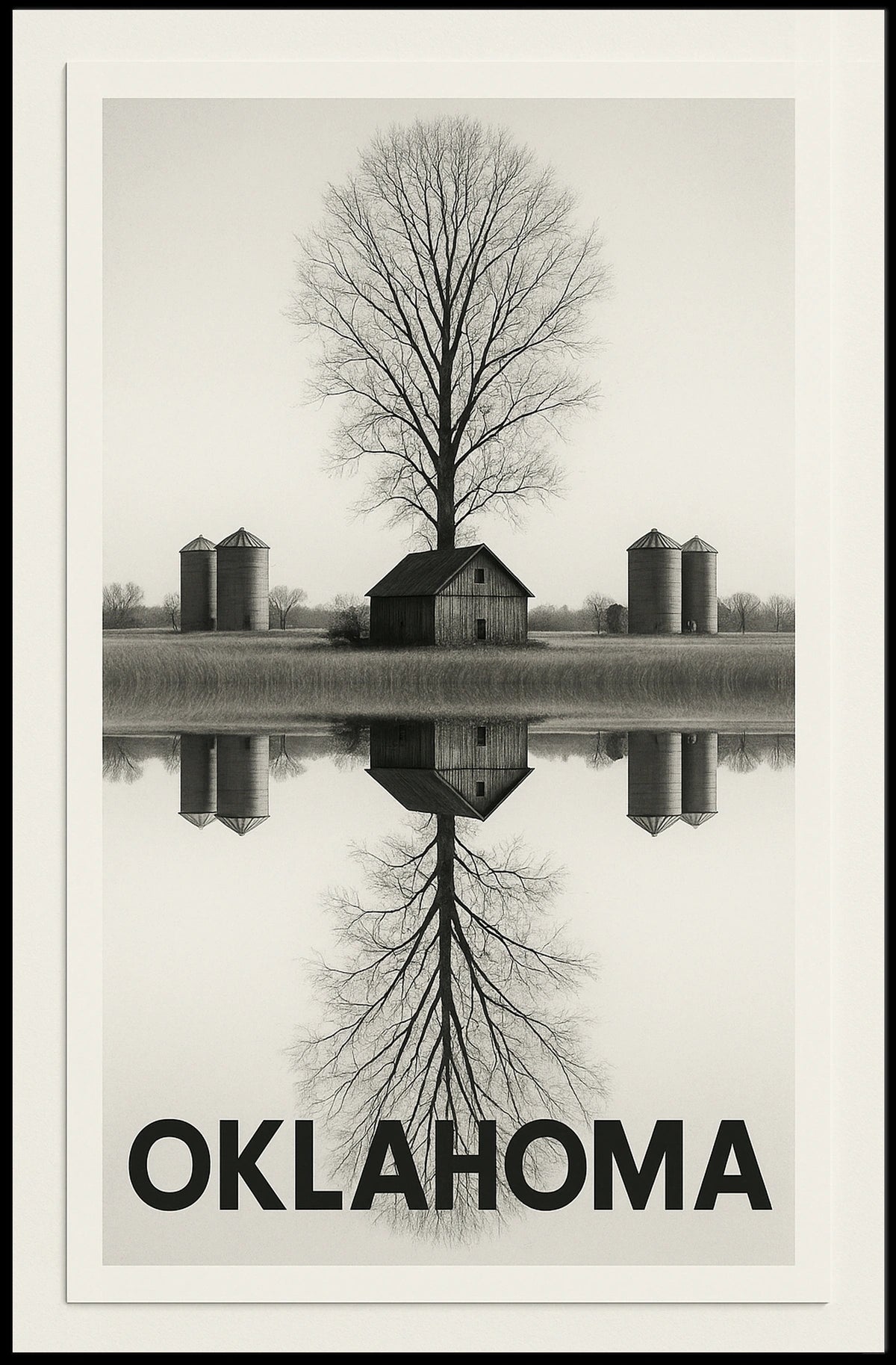 Oklahoma Reflection Poster