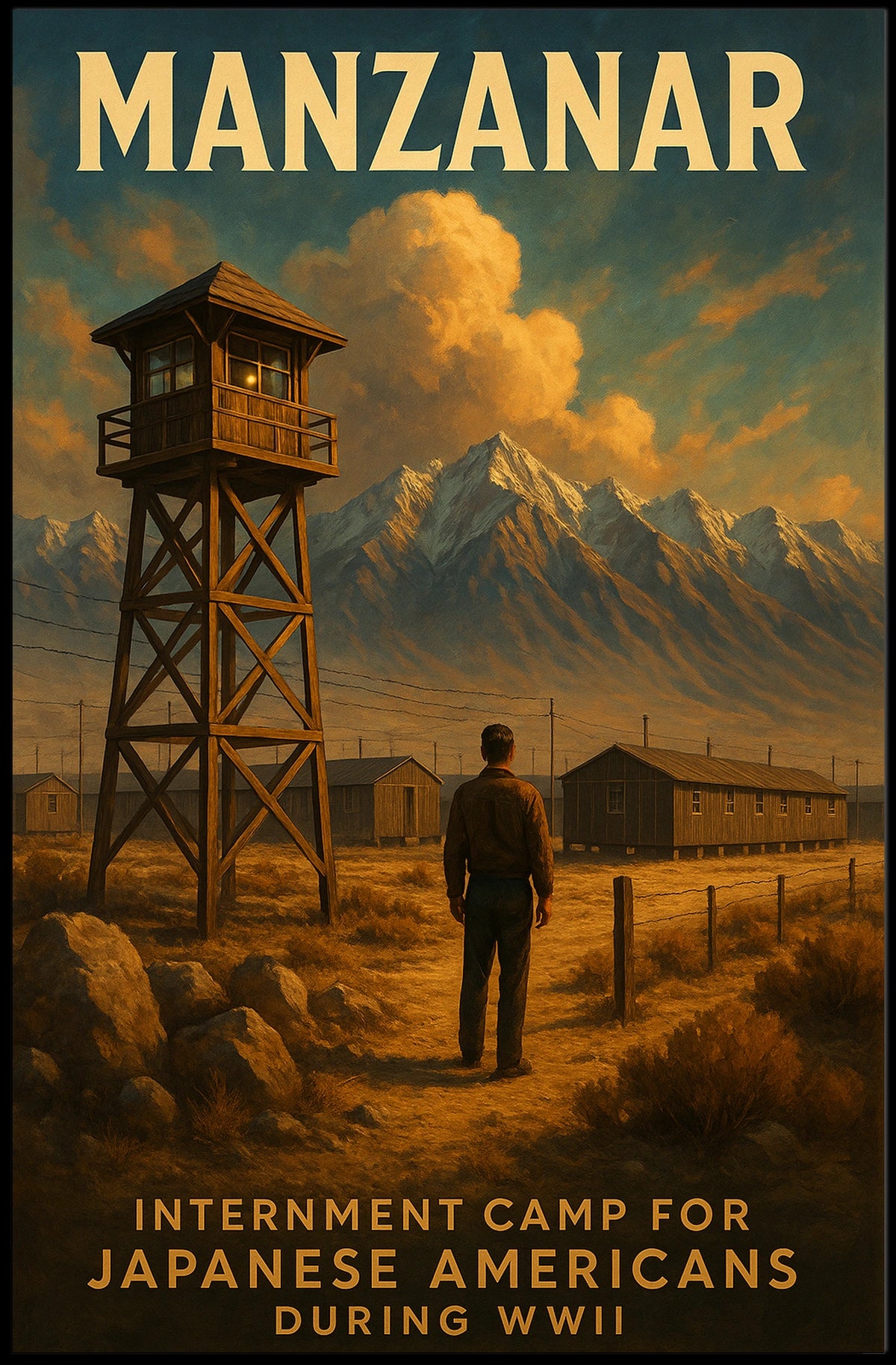 Manzanar Internment Camp Poster