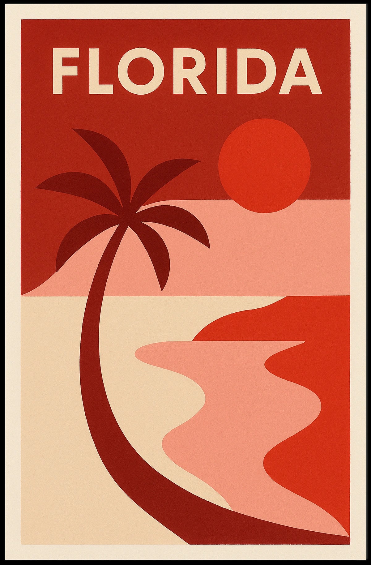 Florida Sunset Poster