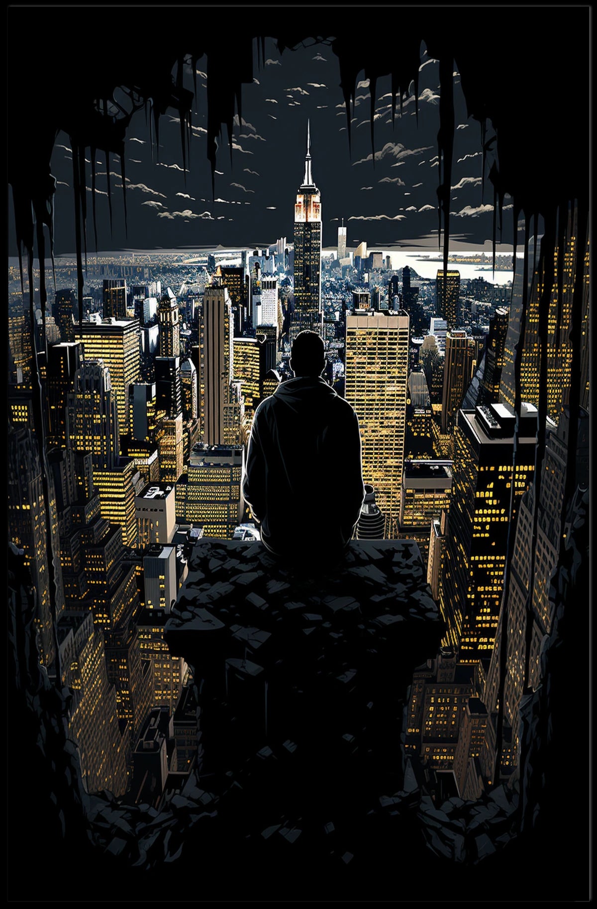 Urban Contemplation Poster